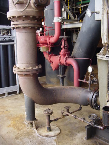 TRUNNION ASPIRACION BOMBA